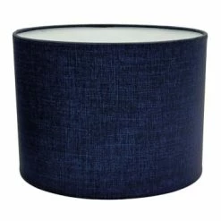 Abat-jours Lampes à Poser Abat-jour Chevet Effet Lin Rose T 20 X H 15 -Luminaires Soldes 2022 abat jour chevet effet lin bleu fonce t 20 x h 15