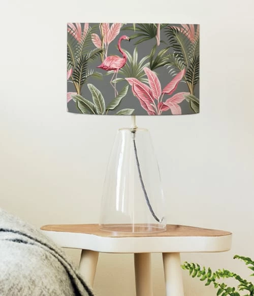 Abat-jours Lampes à Poser Abat-jour Chevet Flamand Gris T 25 X H 20 4 Abat-jours Lampes à Poser Abat-jour Chevet Flamand Gris T 25 X H 20 – Image 2