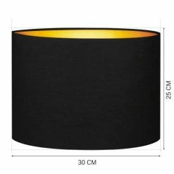Abat-jours Lampes à Poser Abat-jour Chevet Moyen Noir Et Or T 30 X H 25 7 Abat-jours Lampes à Poser Abat-jour Chevet Moyen Noir Et Or T 30 X H 25 -Luminaires Soldes 2022 abat jour chevet moyen noir et or t 30 x h 25 2
