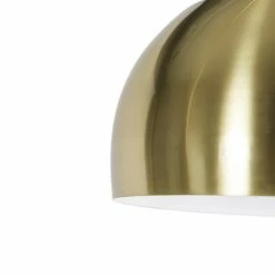 Nouvelles versions -Luminaires Soldes 2022 abat jour en acier dore laiton 1