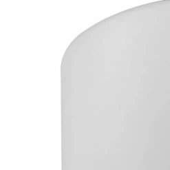 QAZQA Suspensions Abat-jour En Tissu Blanc -Luminaires Soldes 2022 abat jour en tissu blanc 3