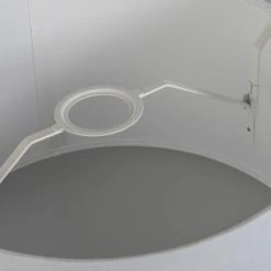 QAZQA Suspensions Abat-jour En Tissu Taupe -Luminaires Soldes 2022 abat jour en tissu taupe 1