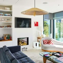 LUMISKY Suspensions Abat-jour Intérieur Fibre Naturelle Beige D60CM -Luminaires Soldes 2022 abat jour interieur fibre naturelle beige d60cm 2