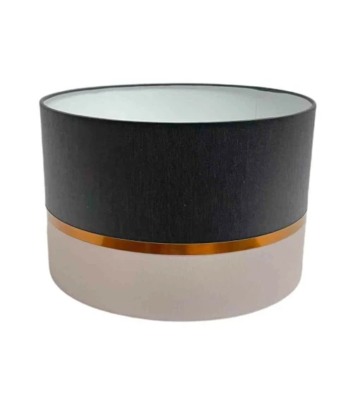 Abat-jours Lampadaires Abat-jour Lampadaire Bicolore Gris Clair Et Gris Foncé T 45 X H 28 3 Abat-jours Lampadaires Abat-jour Lampadaire Bicolore Gris Clair Et Gris Foncé T 45 X H 28