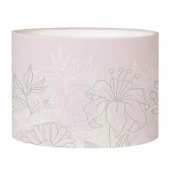 Abat-jours Lampadaires Abat-jour Lampadaire Bouquet Rose Poudré T 45 X H 25