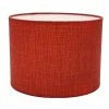 Abat-jours Lampadaires Abat-jour Lampadaire Effet Lin Rouge T 35 X H 20 -Luminaires Soldes 2022 abat jour lampadaire effet lin rouge t 35 x h 20