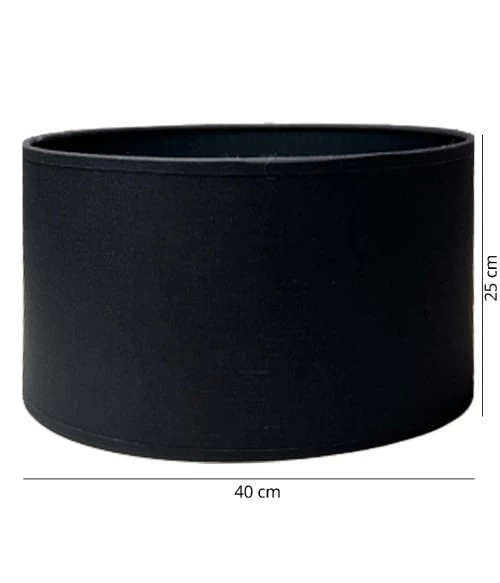 Abat-jours Lampadaires Abat-jour Lampadaire Noir Intérieur Noir T 40 X H 25 5 Abat-jours Lampadaires Abat-jour Lampadaire Noir Intérieur Noir T 40 X H 25 – Image 3