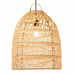 Meubles & Design Suspensions Abat-jour Lanterne En Rotin Naturel Naturel -Luminaires Soldes 2022 abat jour lanterne en rotin naturel naturel 1