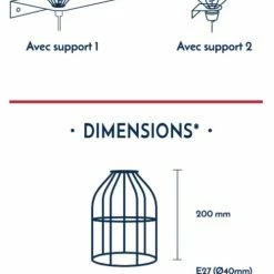 Hoopzi Suspensions Abat-jour Pour Suspension En Acier Laqué Cuivre -Luminaires Soldes 2022 abat jour pour suspension en acier laque cuivre 3