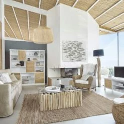 Maisons Du Monde Suspensions Abat-jour Pour Suspension En Jute D60 -Luminaires Soldes 2022 abat jour pour suspension en jute d60 1000 10 19 210759 3