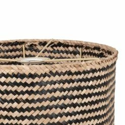 Maisons Du Monde Suspensions Abat-jour Pour Suspension En Jute Marron Et Noire -Luminaires Soldes 2022 abat jour pour suspension en jute marron et noire 1000 0 31 223686 2