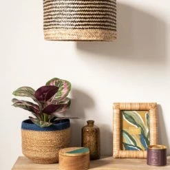 Maisons Du Monde Suspensions Abat-jour Pour Suspension En Jute Marron Et Noire -Luminaires Soldes 2022 abat jour pour suspension en jute marron et noire 1000 0 31 223686 3