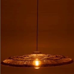 Meubles & Design Suspensions Abat-jour Rond Large En Rotin Naturel 100cm -Luminaires Soldes 2022 abat jour rond large en rotin naturel 100cm 2