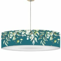 Abat-jours Suspensions Abat-jour Suspension Gris D 60 Cm -Luminaires Soldes 2022 abat jour suspension bleu canard d 60 cm