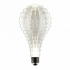 LUMISKY Ampoules Led Ampoule LED Décorative Aluminium Transparent E27