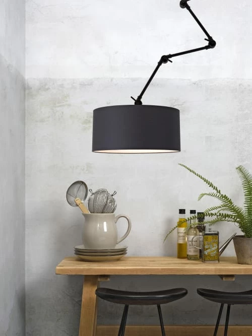 It's About Romi Appliques Murales Et Spots Applique 3 Bras En Métal Et Abat-jour L100cm 4 It's About Romi Appliques Murales Et Spots Applique 3 Bras En Métal Et Abat-jour L100cm – Image 2