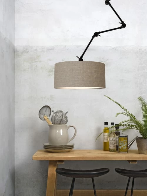 It's About Romi Appliques Murales Et Spots Applique 3 Bras En Métal Et Abat-jour L100cm 6 It's About Romi Appliques Murales Et Spots Applique 3 Bras En Métal Et Abat-jour L100cm – Image 4