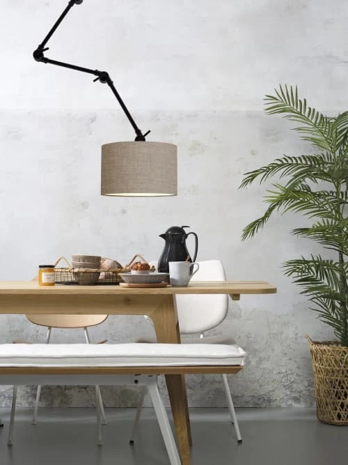 It's About Romi Appliques Murales Et Spots Applique 3 Bras Et Abat-jour Gris L100cm 4 It's About Romi Appliques Murales Et Spots Applique 3 Bras Et Abat-jour Gris L100cm – Image 2