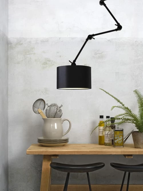 It's About Romi Appliques Murales Et Spots Applique 3 Bras Et Abat-jour Noir L100cm 6 It's About Romi Appliques Murales Et Spots Applique 3 Bras Et Abat-jour Noir L100cm – Image 4