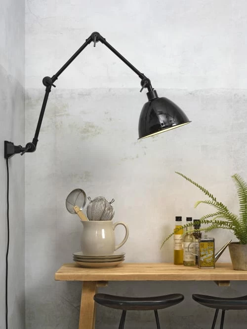 It's About Romi Appliques Murales Et Spots Applique 3 Bras Noire L100cm 5 It's About Romi Appliques Murales Et Spots Applique 3 Bras Noire L100cm â Image 3