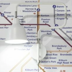 It's About Romi Appliques Murales Et Spots Applique Articulée Métal Blanc L21-57cm -Luminaires Soldes 2022 applique articulee metal blanc l21 57cm 3