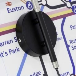 It's About Romi Appliques Murales Et Spots Applique Articulée Métal Noir L21-57cm -Luminaires Soldes 2022 applique articulee metal noir l21 57cm 4