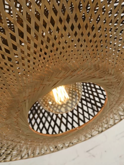 Good & Mojo Appliques Murales Et Spots Applique Bambou D87cm 6 Good & Mojo Appliques Murales Et Spots Applique Bambou D87cm – Image 4