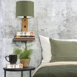 Good & Mojo Appliques Murales Et Spots Applique Bambou/lin Avec Tablette H36cm 10 Good & Mojo Appliques Murales Et Spots Applique Bambou/lin Avec Tablette H36cm -Luminaires Soldes 2022 applique bambou lin avec tablette h36cm 2