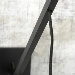 Good & Mojo Appliques Murales Et Spots Applique Bambou/lin Noir L50cm -Luminaires Soldes 2022 applique bambou lin noir l50cm 6