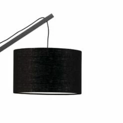 Good & Mojo Appliques Murales Et Spots Applique Bambou/lin Noir L50cm -Luminaires Soldes 2022 applique bambou lin noir l50cm 8