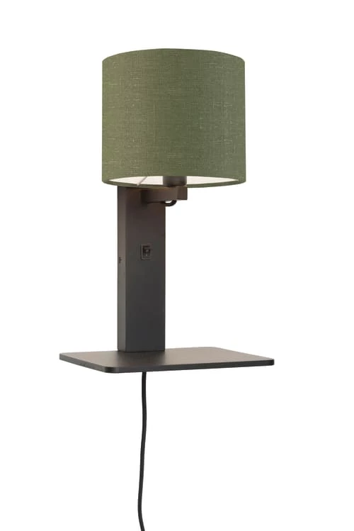 Good & Mojo Appliques Murales Et Spots Applique Bambou Noir/lin Avec Tablette H36cm 8 Good & Mojo Appliques Murales Et Spots Applique Bambou Noir/lin Avec Tablette H36cm – Image 6