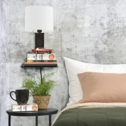 Good & Mojo Appliques Murales Et Spots Applique Bambou Noir/lin Avec Tablette H36cm 10 Good & Mojo Appliques Murales Et Spots Applique Bambou Noir/lin Avec Tablette H36cm -Luminaires Soldes 2022 applique bambou noir lin avec tablette h36cm 38