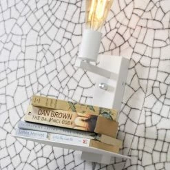 It's About Romi Appliques Murales Et Spots Applique Blanche Avec Tablette H25cm 10 It's About Romi Appliques Murales Et Spots Applique Blanche Avec Tablette H25cm -Luminaires Soldes 2022 applique blanche avec tablette h25cm 2