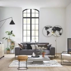 Maisons Du Monde Appliques Murales Et Spots Applique Bras Déporté 1 Abat-jour En Métal Noir -Luminaires Soldes 2022 applique bras deporte 1 abat jour en metal noir 1000 2 30 208966 3