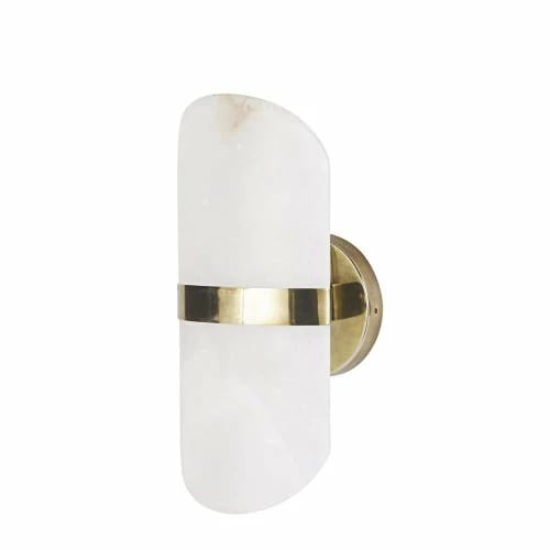 Maisons Du Monde Appliques Murales Et Spots Applique En Alabastre Et Métal Doré 3 Maisons Du Monde Appliques Murales Et Spots Applique En Alabastre Et Métal Doré