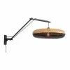 Good & Mojo Appliques Murales Et Spots Applique En Bambou Noir 3 Bras L105cm -Luminaires Soldes 2022 applique en bambou noir 3 bras l105cm 6
