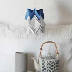 Tedzukuri Atelier Appliques Murales Et Spots Applique En Bois Et Petite Suspension Origami En Papier -Luminaires Soldes 2022 applique en bois et petite suspension origami en papier 5