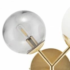 House Doctor Appliques Murales Et Spots Applique En Laiton Blanche Et Grise -Luminaires Soldes 2022 applique en laiton blanche et grise 3