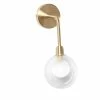 Maisons Du Monde Appliques Murales Et Spots Applique En Métal Doré Et Verre H34