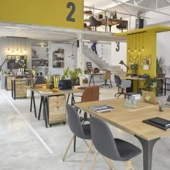 Maisons Du Monde Appliques Murales Et Spots Applique En Métal Noir Et Manguier -Luminaires Soldes 2022 applique en metal noir et manguier 1000 4 25 190880 10