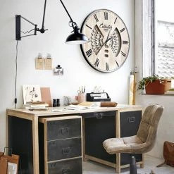 Maisons Du Monde Appliques Murales Et Spots Applique En Métal Noir Mat -Luminaires Soldes 2022 applique en metal noir mat 1000 2 33 202778 2