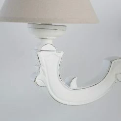 Nouvelles versions -Luminaires Soldes 2022 applique en paulownia et abat jour gris 1000 15 24 177308 2