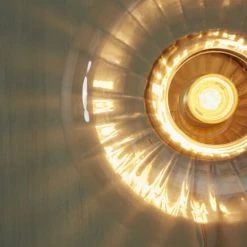 It's About Romi Appliques Murales Et Spots Applique En Verre Or, H. 27cm -Luminaires Soldes 2022 applique en verre or h 27cm 3