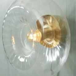 It's About Romi Appliques Murales Et Spots Applique En Verre Or, H. 27cm -Luminaires Soldes 2022 applique en verre or h 27cm 4