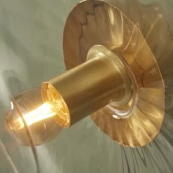 It's About Romi Appliques Murales Et Spots Applique En Verre Or, H. 27cm -Luminaires Soldes 2022 applique en verre or h 27cm 5