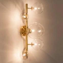 Maisons Du Monde Appliques Murales Et Spots Applique Globe En Verre Et Métal Bronze -Luminaires Soldes 2022 applique globe en verre et metal bronze 1000 13 25 177391 3