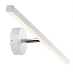 Nordlux Appliques Murales Et Spots Applique LED De Salle De Bain Métal Blanc L60cm