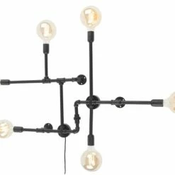 It's About Romi Appliques Murales Et Spots Applique Murale 6 Lumières Métal L108cm -Luminaires Soldes 2022 applique murale 6 lumieres metal l108cm 5