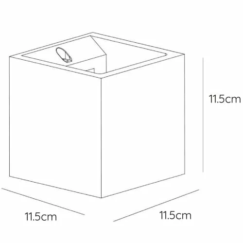 Lucide Appliques Murales Et Spots Applique Murale Cubique Plâtre Blanc H11.5cm 6 Lucide Appliques Murales Et Spots Applique Murale Cubique Plâtre Blanc H11.5cm – Image 4