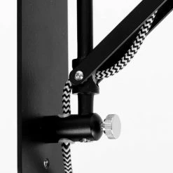 It's About Romi Appliques Murales Et Spots Applique Murale Déployante Acier Noir L50-85cm -Luminaires Soldes 2022 applique murale deployante acier noir l50 85cm 3